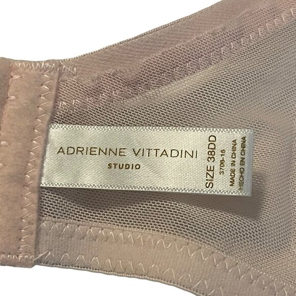 Adrienne Vittadini Pink Floral Bra Size 38DD NWOT - Picture 10 of 11
